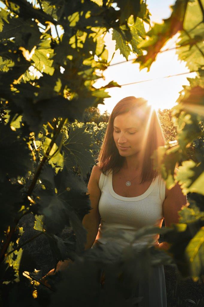 Heidi Schrejma vom Weingut Schrejma im Weinviertel